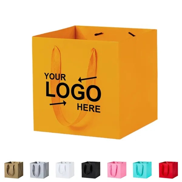 Tote Bag W/Ribbon Handles