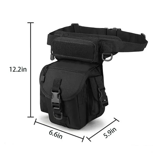 Multifunctional Men's Outdoor Tactical Motorcycle Leg Bag