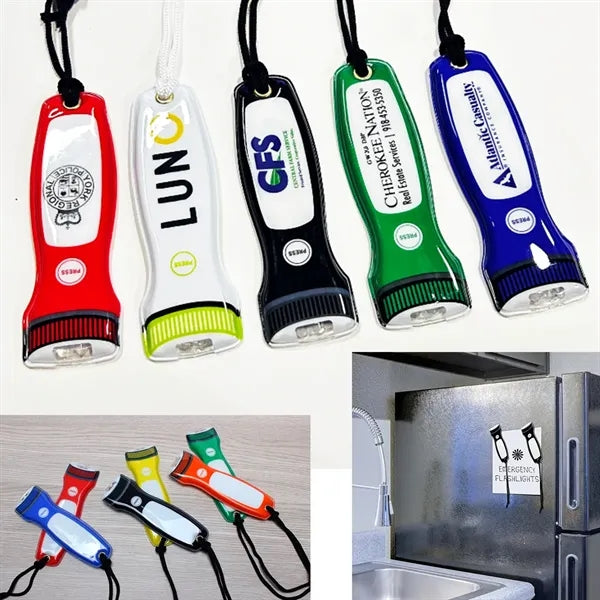 PVC Flashlight with magnet