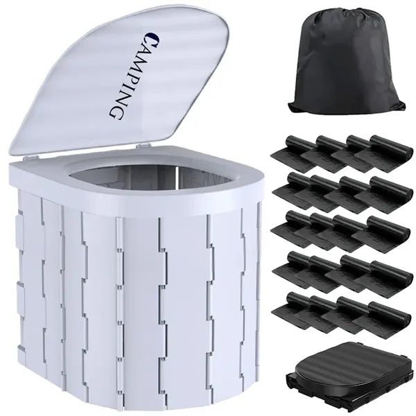 Portable Folding Toilet for Camping