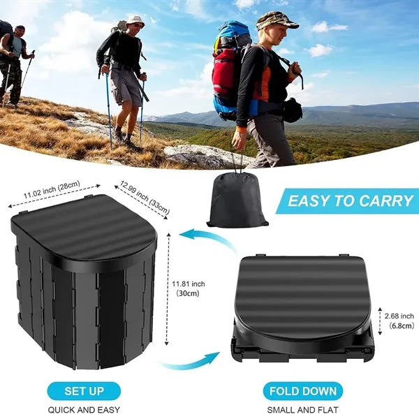 Portable Folding Toilet for Camping