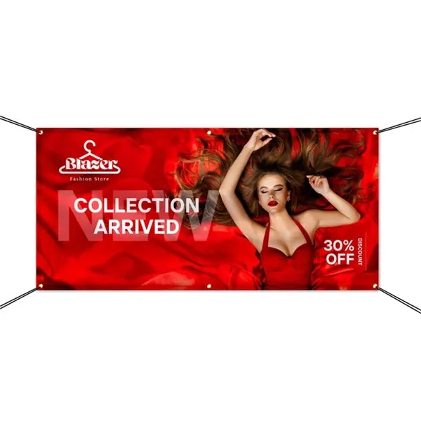 Vinyl Banner - Single Sided Only (1Ft x 1Ft)