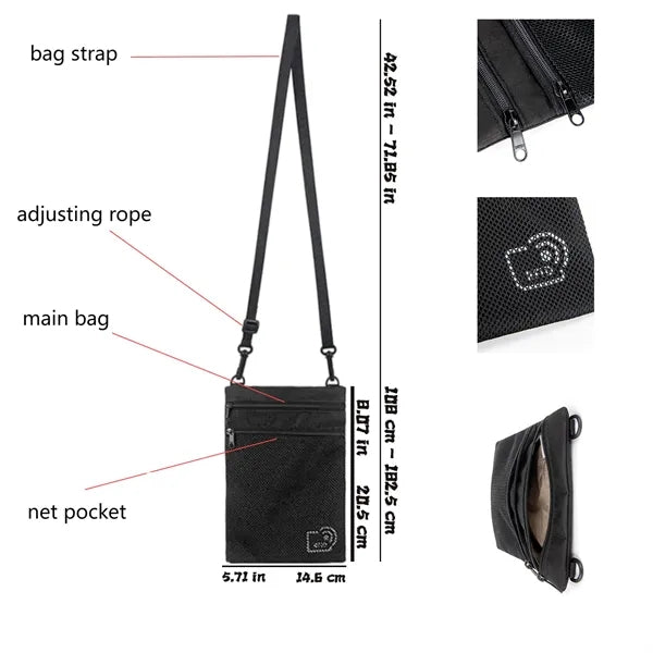 RFID-Blocking Waterproof Neck Passport Holder