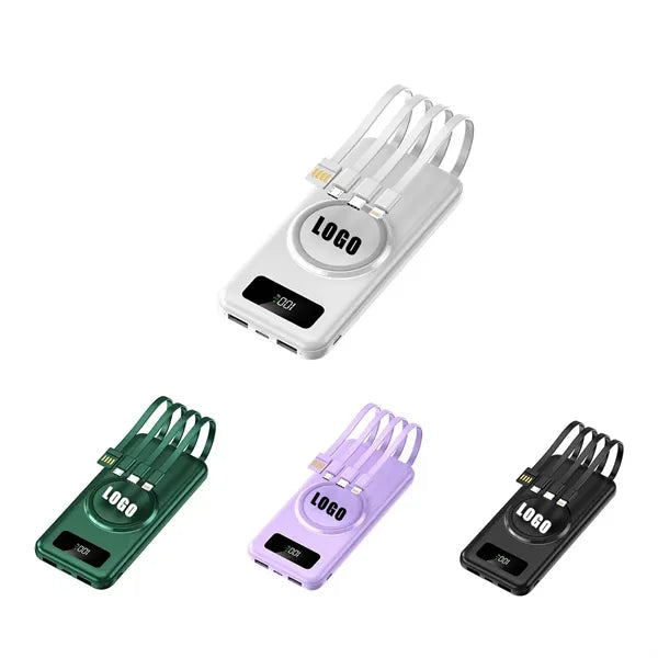 High-Capacity Magnetic Wireless Digital Power Bank