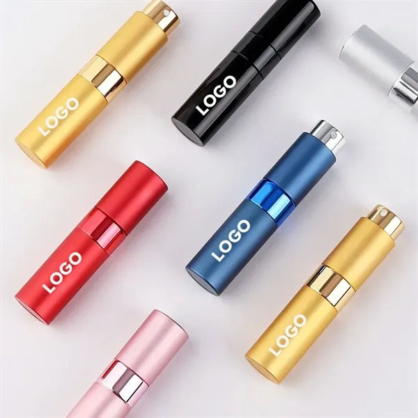 Empty Twist Up Refillable Perfume Spray Bottle 8ML