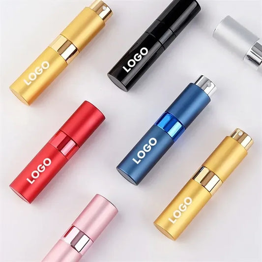 Empty Twist Up Refillable Perfume Spray Bottle 8ML