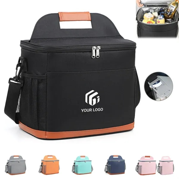 Large office picnic beach cooler box insulated lunch bag