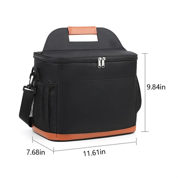 Large office picnic beach cooler box insulated lunch bag