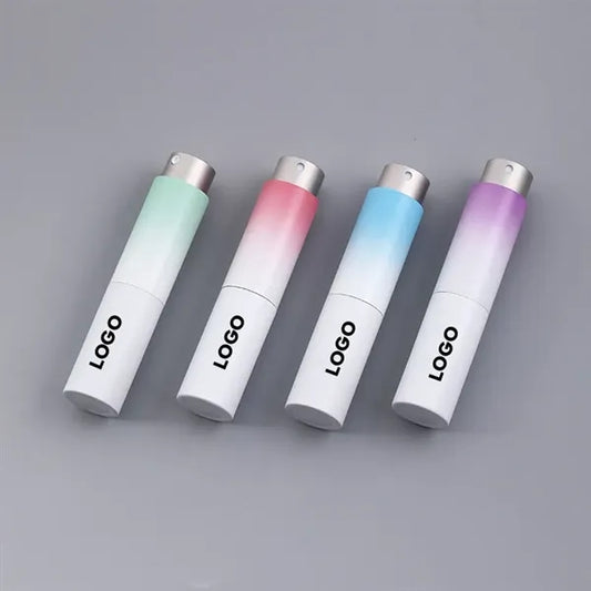 Empty Push-button Switch Refillable Perfume Spray Bottle 8ML