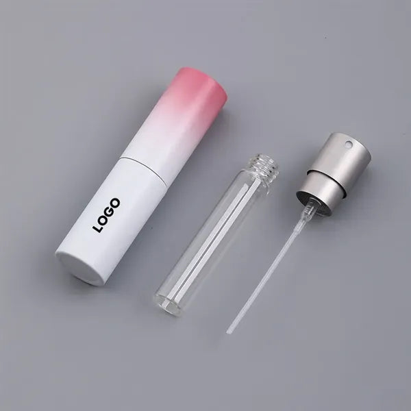 Empty Push-button Switch Refillable Perfume Spray Bottle 8ML