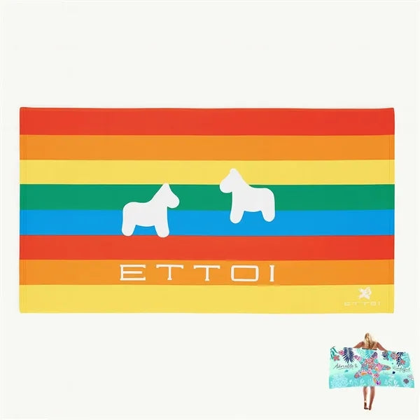 Microfiber Beach Towel 160x80cm Fast Drying