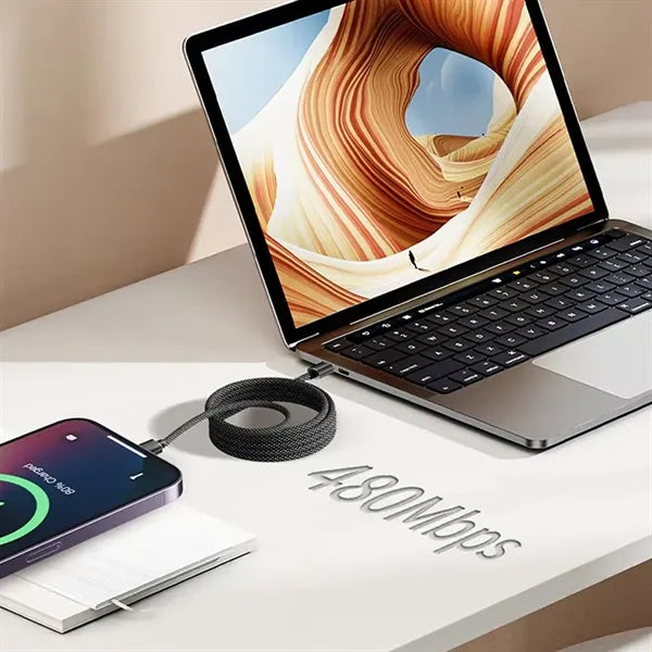 Braided Magnetic Charging Cable