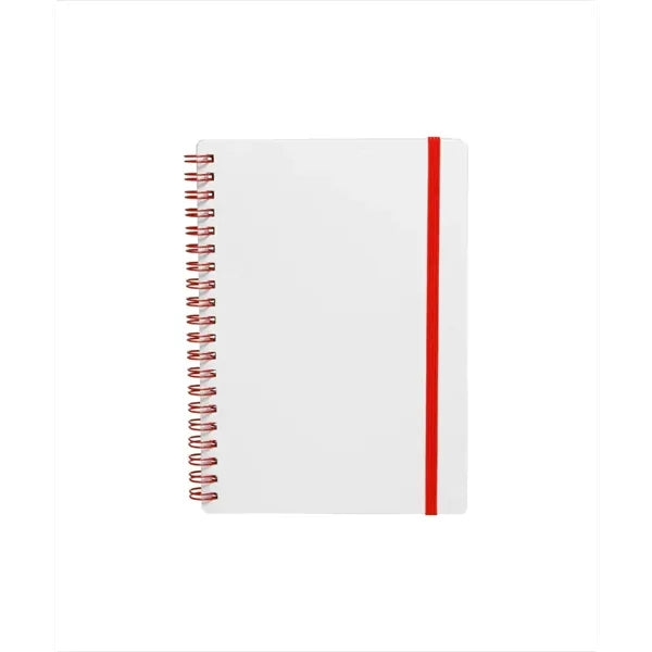 Union Printed, Frosted Eco Spiral Notebook Jotter