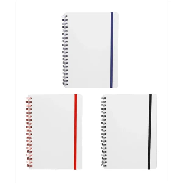 Union Printed, Frosted Eco Spiral Notebook Jotter