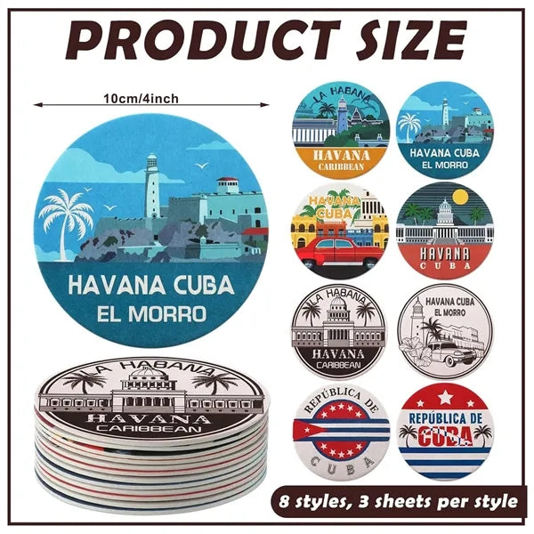 4" Disposable Paper Full Color Custom Coaster