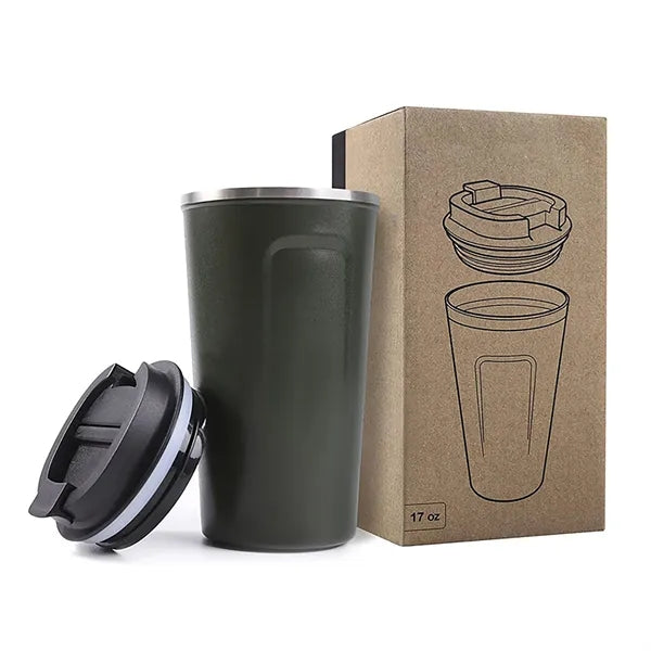 17 Oz Portable Insulated Stainless Steel Tumbler