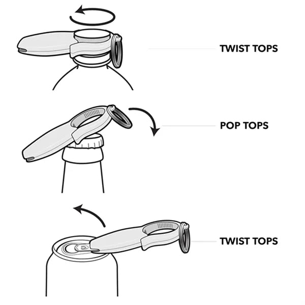 Plastic Bottle Opener