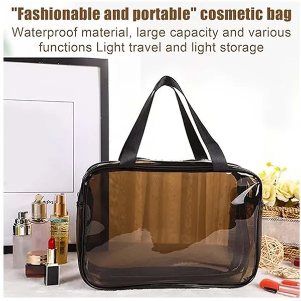 Waterproof PVC Toiletry and Cosmetic Bag