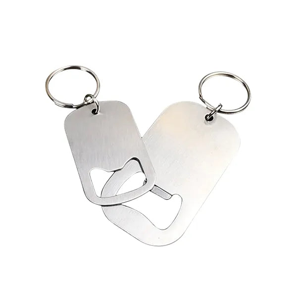 Mini Flat Beer Bottle Opener With Keychain For Drinking
