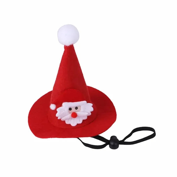 Pet Christmas Red Pointed Hat for Cats/Dogs