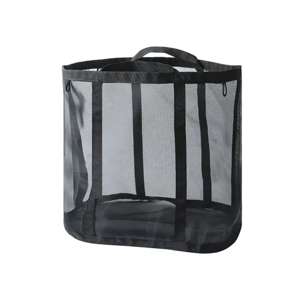 Large capacity foldable Nylon mesh laundry Basket