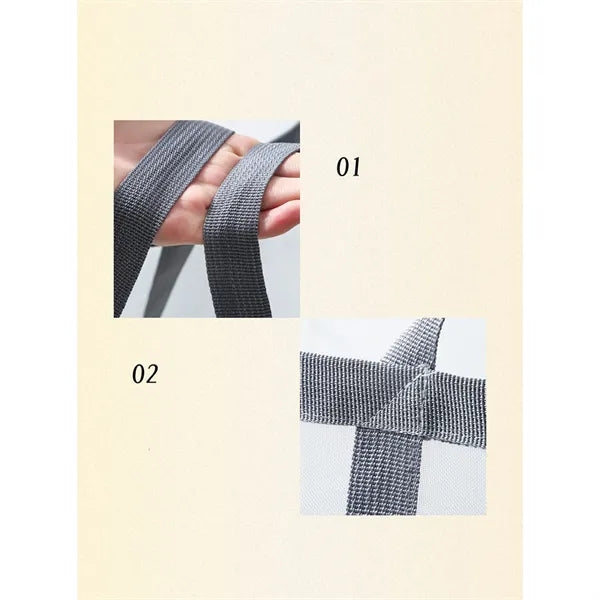 Large capacity foldable Nylon mesh laundry Basket