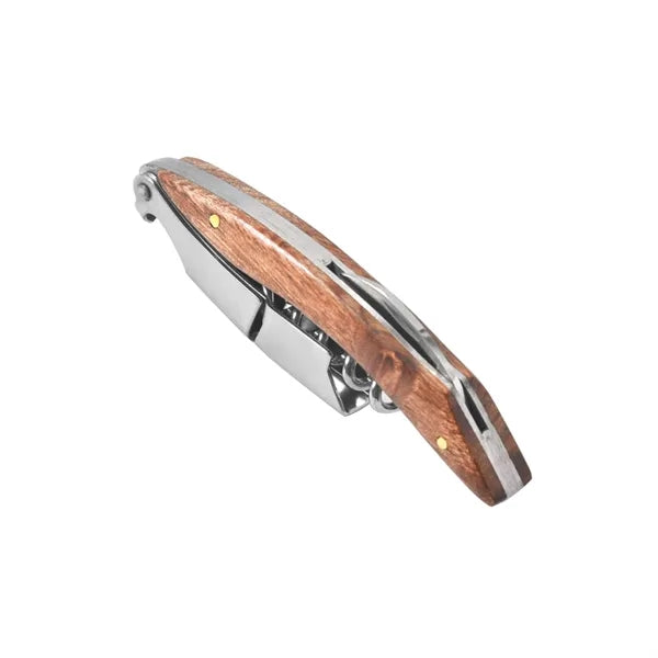 Double Hinged Corkscrew Wine Bottle Opener