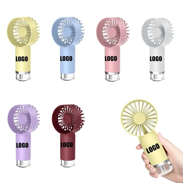 Rechargeable Handheld Spray Mini Fan