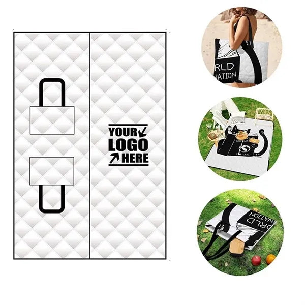 2 in 1 Foldable Picnic Mat and Tote bag
