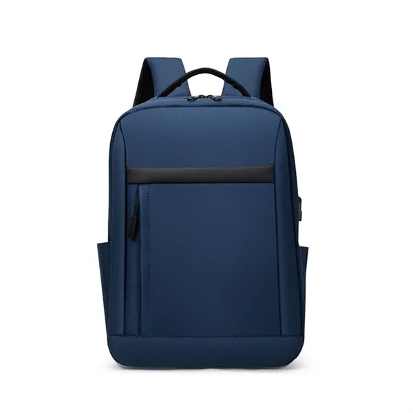 Water Resistant Laptop Backpack with USB Charging Port