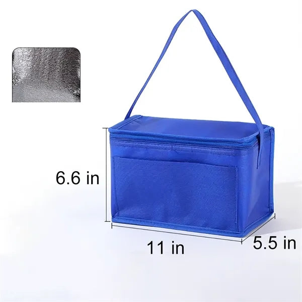 Oxford Cloth Insulated Lunch Tote Bag