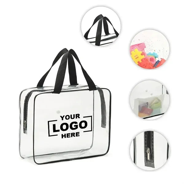 Clear Toiletries And Makeup Storage Bag