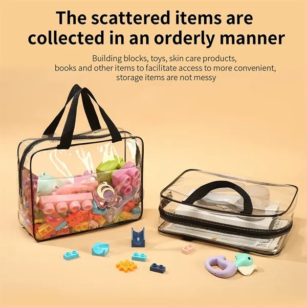 Clear Toiletries And Makeup Storage Bag
