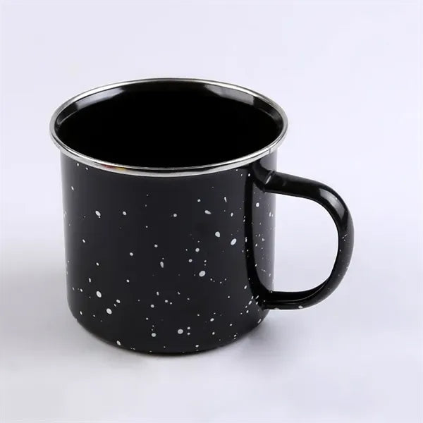 16oz Custom Enamel Camping Mug with Handle