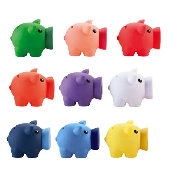 Mini PVC Piggy Bank for Kids with Custom Logo