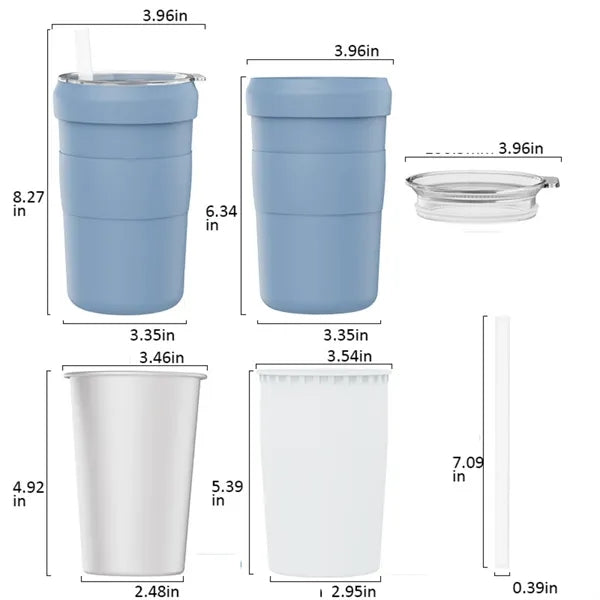 17oz Double-Layer Cooling Ice Cup