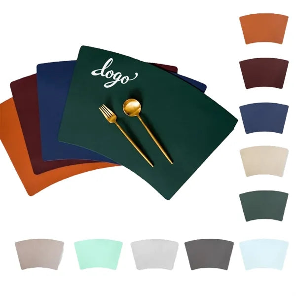Minimalist Fan-Shaped Table Mat