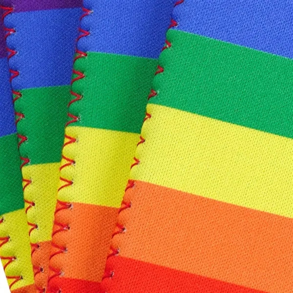 Rainbow Neoprene Can Cooler Sleeve for Pride Events