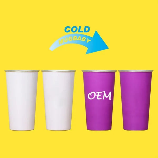17oz Thermochromic Aluminum Cup