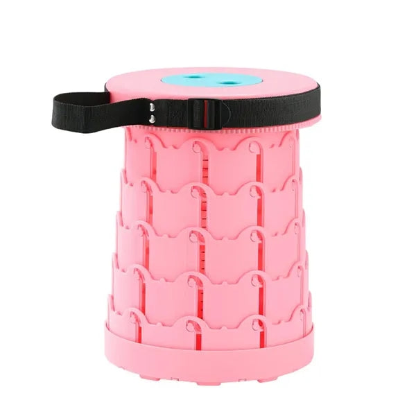 Rainbow Color Portable Telescoping Outdoor Stool