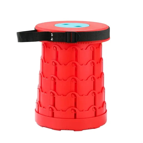 Rainbow Color Portable Telescoping Outdoor Stool