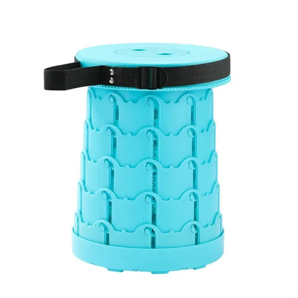 Rainbow Color Portable Telescoping Outdoor Stool