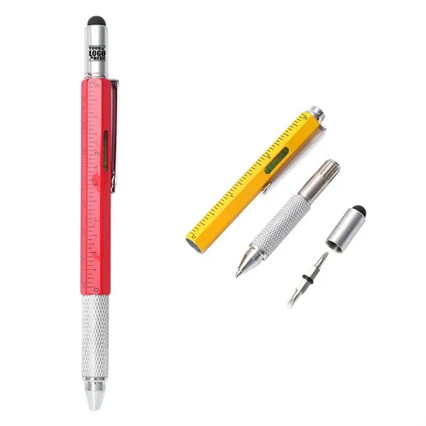6 in 1 Multifunctional Ballpoint Tool Pen