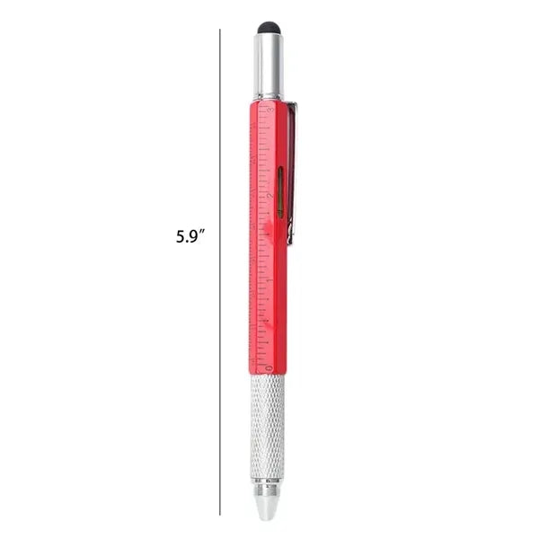 6 in 1 Multifunctional Ballpoint Tool Pen