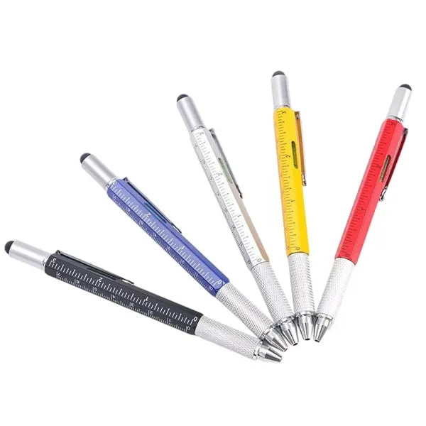 6 in 1 Multifunctional Ballpoint Tool Pen