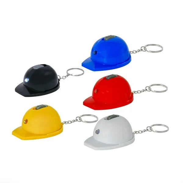 Hard Hat Bottle Opener LED with Keychain