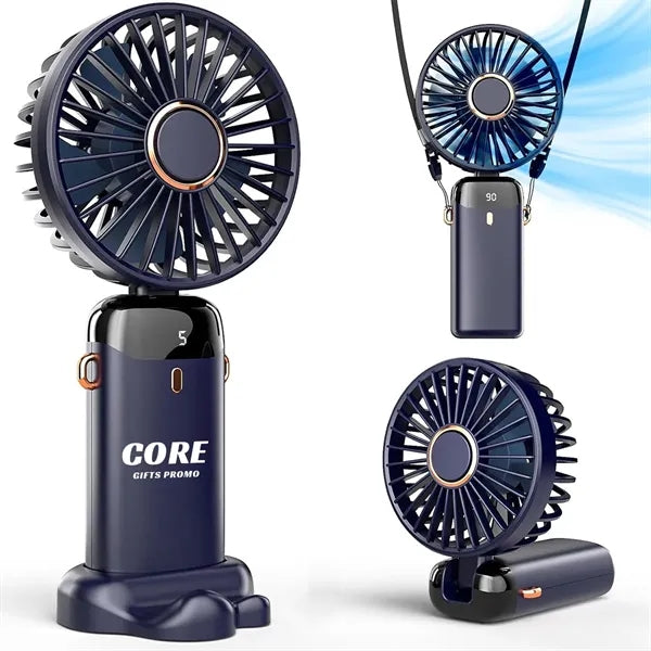 Portable Handheld Fan with Base