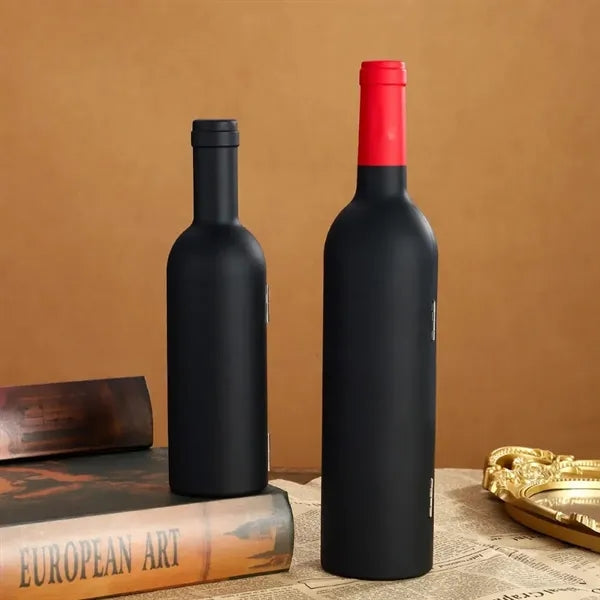 Champagne Bottle 5-Piece Wine Tool Set with Gift Case