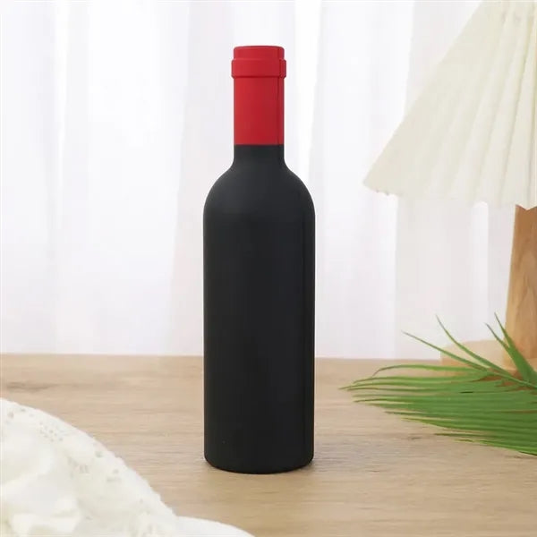Champagne Bottle 5-Piece Wine Tool Set with Gift Case
