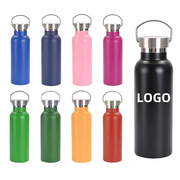 17oz 304 Stainless Steel Wide-Mouth Water Bottle